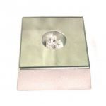 Подставка з підсвіткою  квадратна  з дзеркалом.