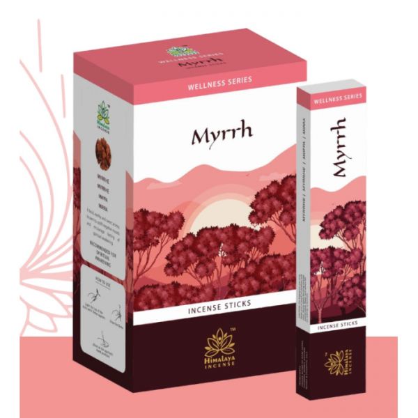 Аромапалички пилкові Himalaya Wellness Myrrh 15 грам Мірт