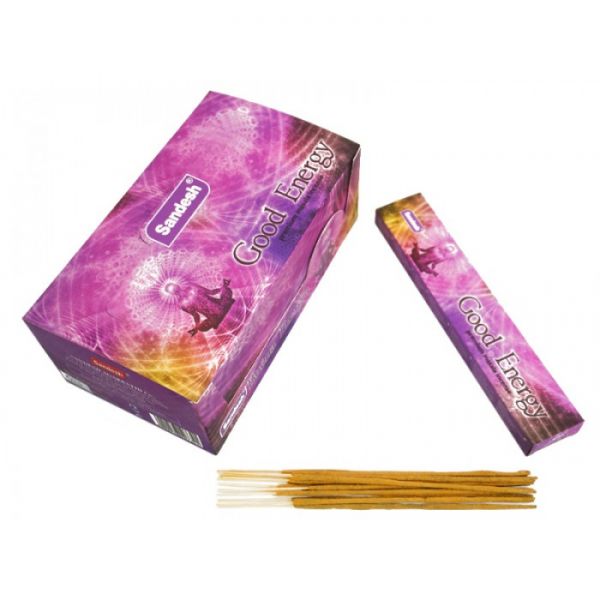Ароматичні палички пилкові натуральні Хороша енергія SANDESH GOOD ENERGY