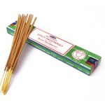 Аромапалочки пыльцевые  натуральные Острые  Пачули SATYA SPICY PATCHOULI (ПЛОСКАЯ ПАЧКА)