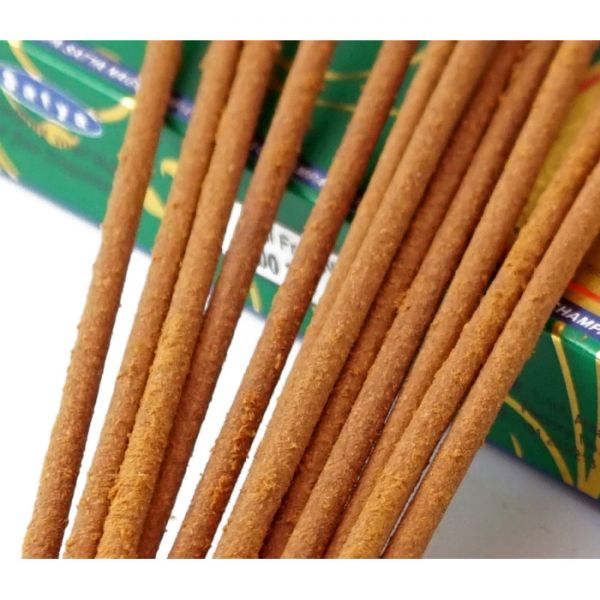 Аромапалочки пыльцевые  натуральные Пачули Satya Natural Patchouli (плоская пачка)