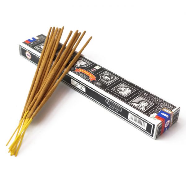 Аромапалички пилкові натуральні Сатья Супер Хіт Satya Super Hit Incense (плоска пачка)