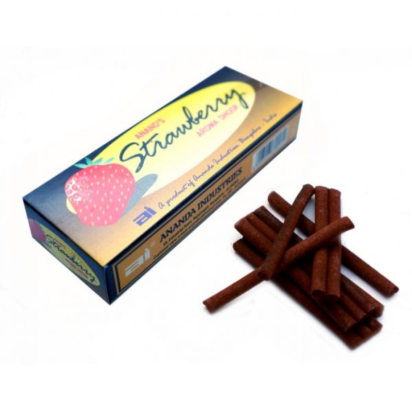 Ароматичні палички Полуниця ANAND'S STRAWBERRY DHOOP (безосновні)