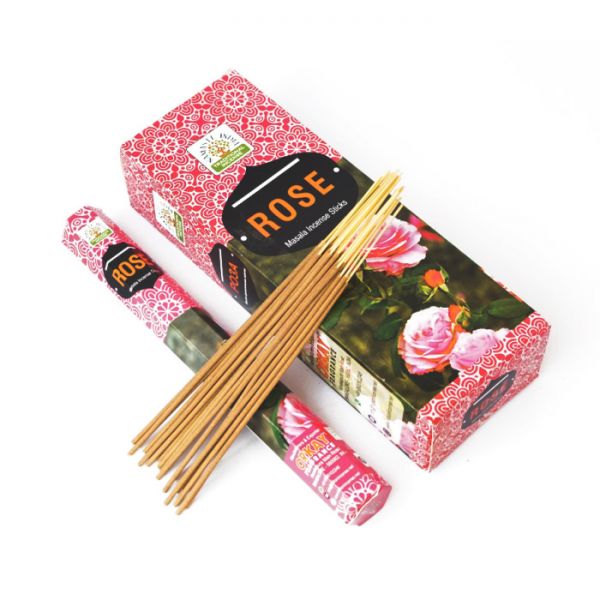 Ароматичні палички NAMASTE INDIA ROSE Троянда (шестигранник)