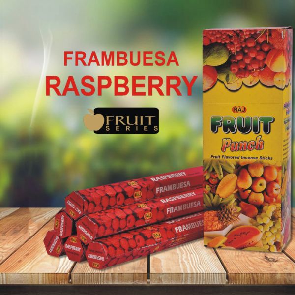 Ароматические палочки RAJ RASPBERRY (шестигранник) Малина