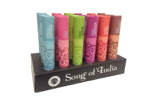 Ароматичні палички в тубусі АНГЛІЙСЬКА ЛАВАНДА 20 шт + підставка