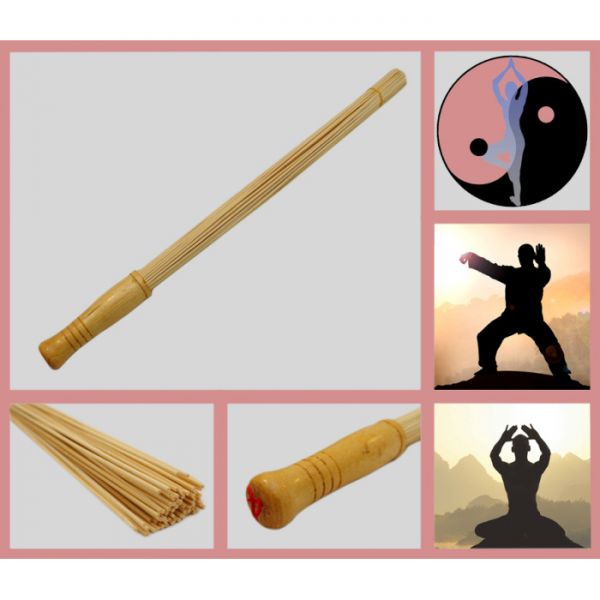 Бамбуковий масажний віник для сауни та лазні 57 см