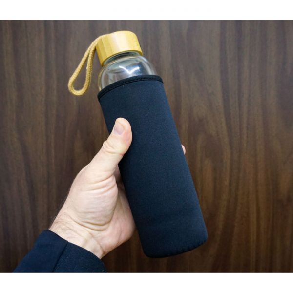 Пляшка для води із кристалом 550мл. Лабрадорит