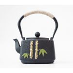 Чайник чугунный Тэцубин с ситом Двойной бамбук 900мл