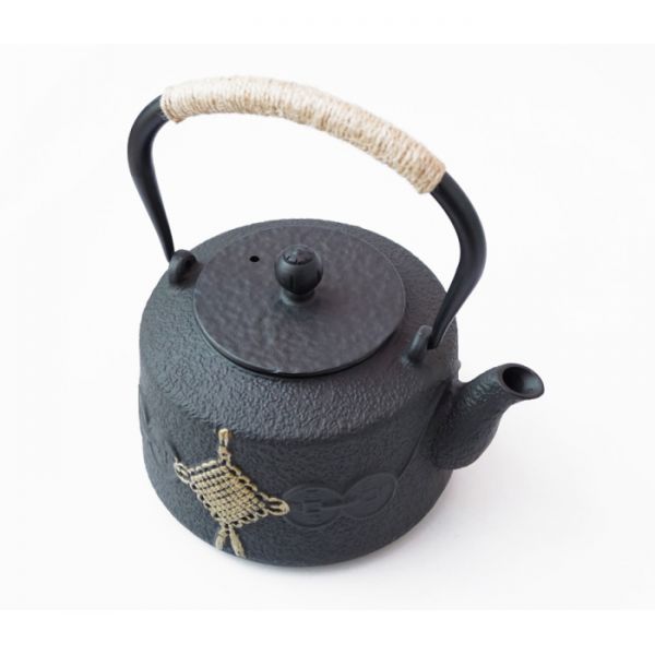 Чайник чугунный Тэцубин с ситом Узел удачи 1200мл