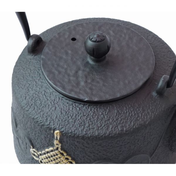 Чайник чугунный Тэцубин с ситом Узел удачи 1200мл