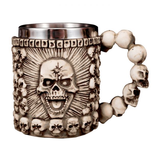 Чаша ВЕСЕЛИЙ ЧЕРЕП З ПОЛІСТОУНА