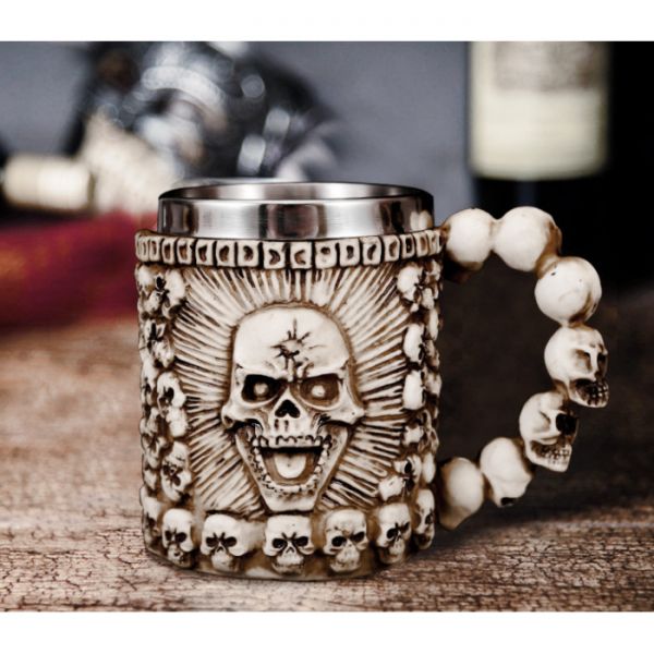 Чаша ВЕСЕЛИЙ ЧЕРЕП З ПОЛІСТОУНА