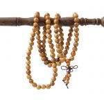 Чётки 108 бусин 8мм ТИГРОВЫЙ САНДАЛ