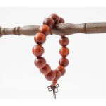 Чётки 15 бусин 15мм КРАСНЫЙ САНДАЛ