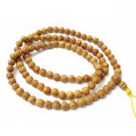Чётки из корня дерева Бодхи 12 мм 108 бусин