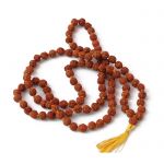 Чотки з Рудракші перев'язані 6мм. 108 намистин Індія