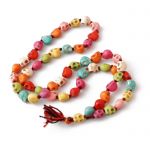 Чотки Кольорові черепи перев'язані 8мм.