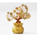 Дерево С ЗОЛОТЫМИ МОНЕТАМИ В МЕШКЕ