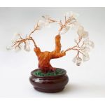 Дерево Счастья  с камнями ГОРНЫЙ ХРУСТАЛЬ №1