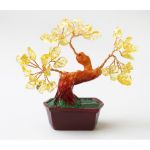 Дерево Счастья  с камнями Цитрин №2