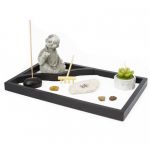 Дзэн набор настольный "САД КАМНЕЙ" БУДДА №4