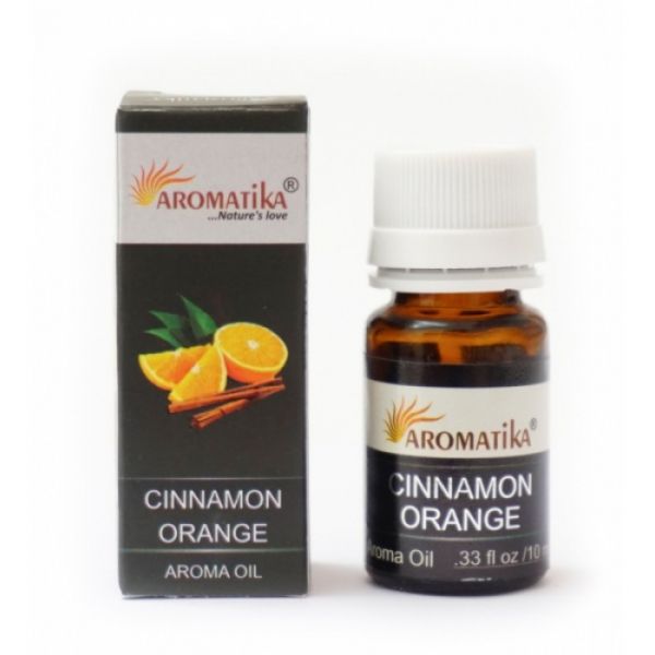 Ефірна олія КОРИЦЯ і АПЕЛЬСИН Aromatika