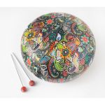 Глюкофон Happy Drum Хвост Павлина  8 нот d = 25 см + сумка