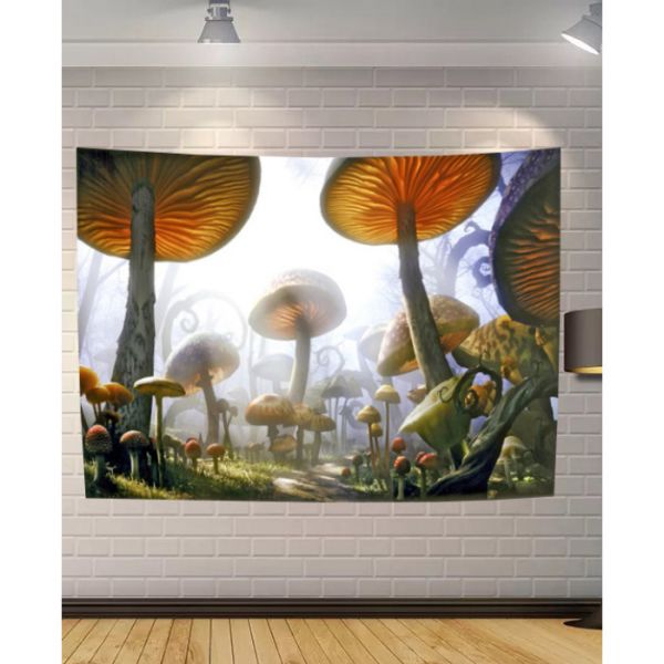 Гобелен настінний з малюнком "Гриби 2"