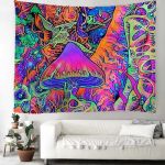 Гобелен настенный с рисунком "Грибы"