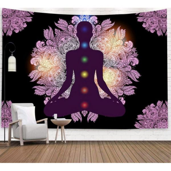Гобелен настінний з малюнком "Йога 7"