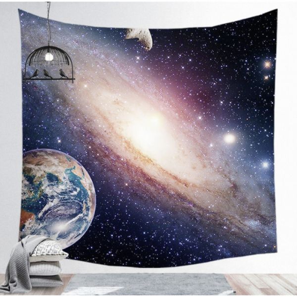 Гобелен настінний з малюнком "Космос 2"