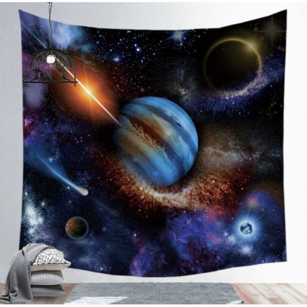 Гобелен настінний з малюнком "Космос"
