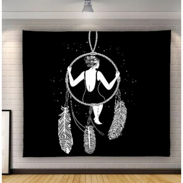 Гобелен настінний з малюнком "Ловець снів гойдалки"