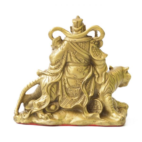 ГУАНЬ ГУН НА ТИГРЕ бронза