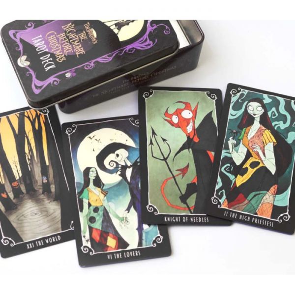 Карти ТАРО ЖАХ ПЕРЕД РІЗДВОМ THE NIGHTMARE BEFORE CHRISTMAS TAROT