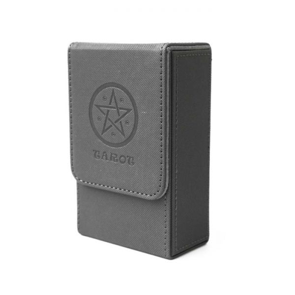 Коробка-футляр для карт ТАРО сіра
