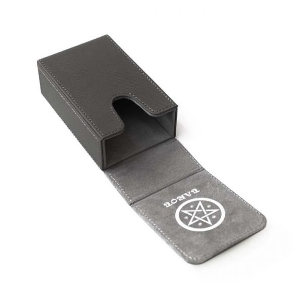 Коробка-футляр для карт ТАРО сіра