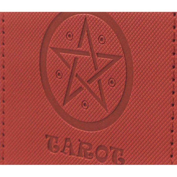 Коробка-футляр для карт ТАРО червона
