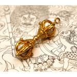 Кулон Ваджра четыре лепестка бронза