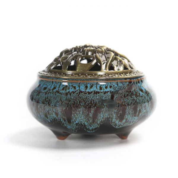 Курильниця для пахощів "Деревний мох" Синя