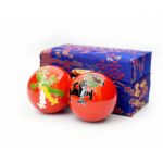 Массажные шары Баодинга  Дракон Феникс красные