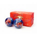 Массажные шары Баодинга  Слоник синие