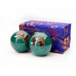 Массажные шары Баодинга Слоник зелёные