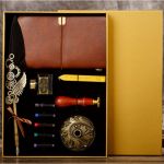 Набор для каллиграфии "Стимпанк Чёрный" 11 предметов