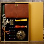 Набор для каллиграфии "Стимпанк Хаки" 11 предметов