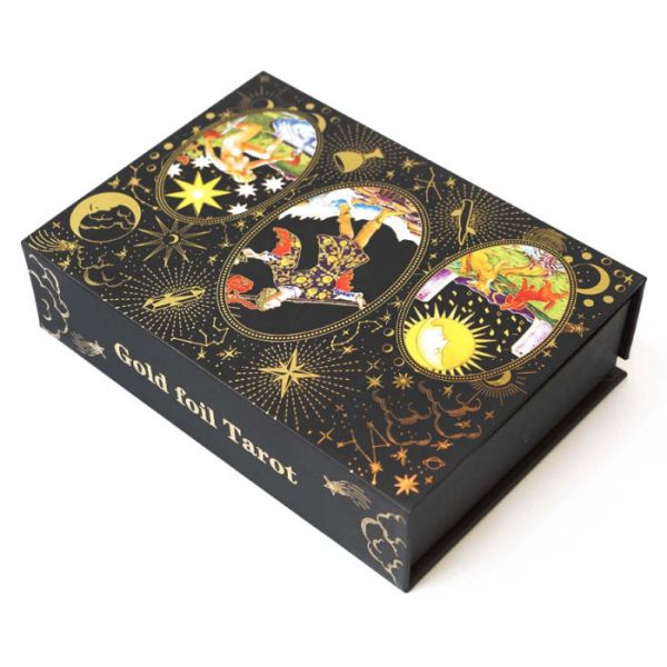 Набір карток ТАРО GOLD FOIL TAROT 10 предметів
