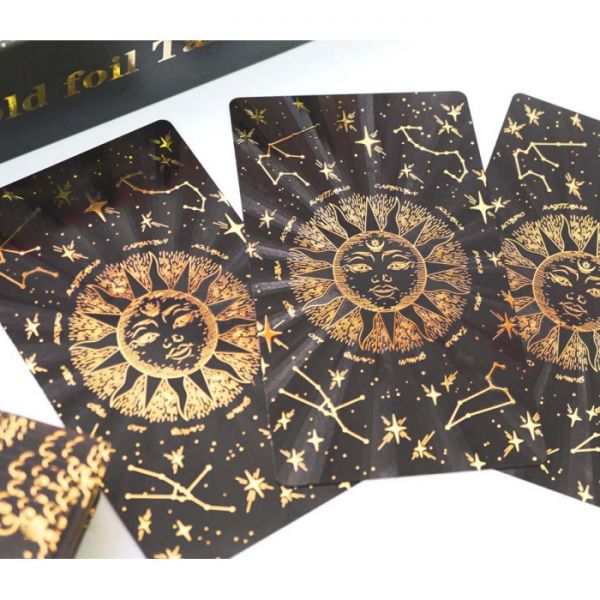 Набір карток ТАРО GOLD FOIL TAROT 10 предметів