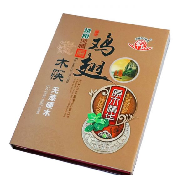 Палички для їжі 10 пар 24см у коробці ДЕРЕВО ВЕНГЕ