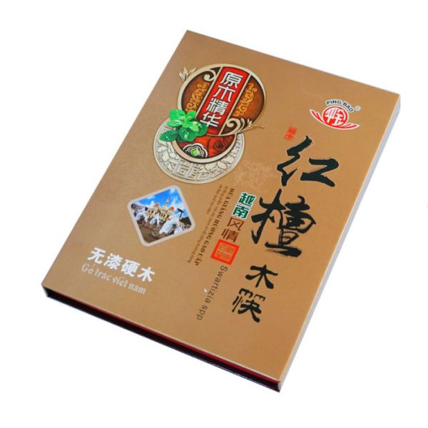 Палочки для еды 10 пар 24см в коробке КРАСНОЕ ДЕРЕВО